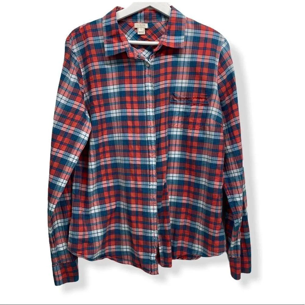 J. Crew Classic Button Down sz XL
